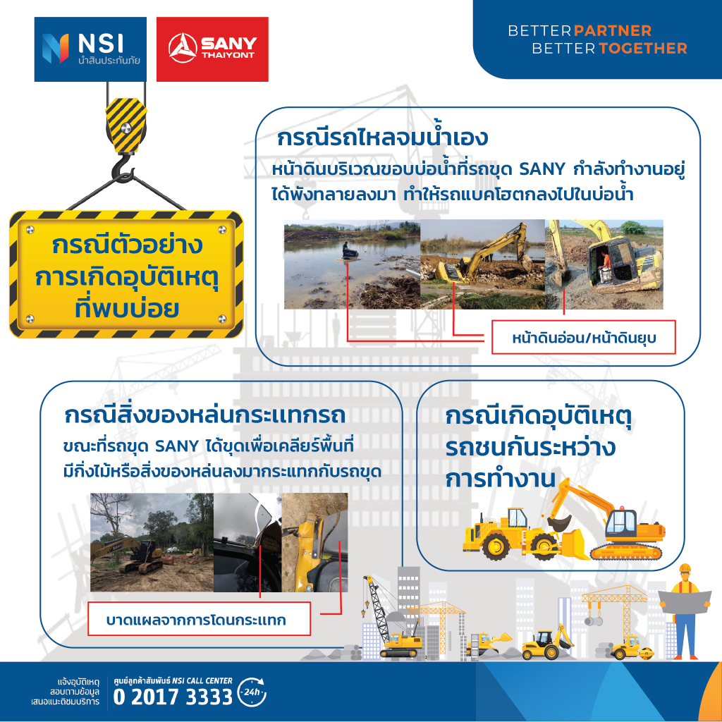 ตัวอย่างรถเกิดอุบัติเหตุ