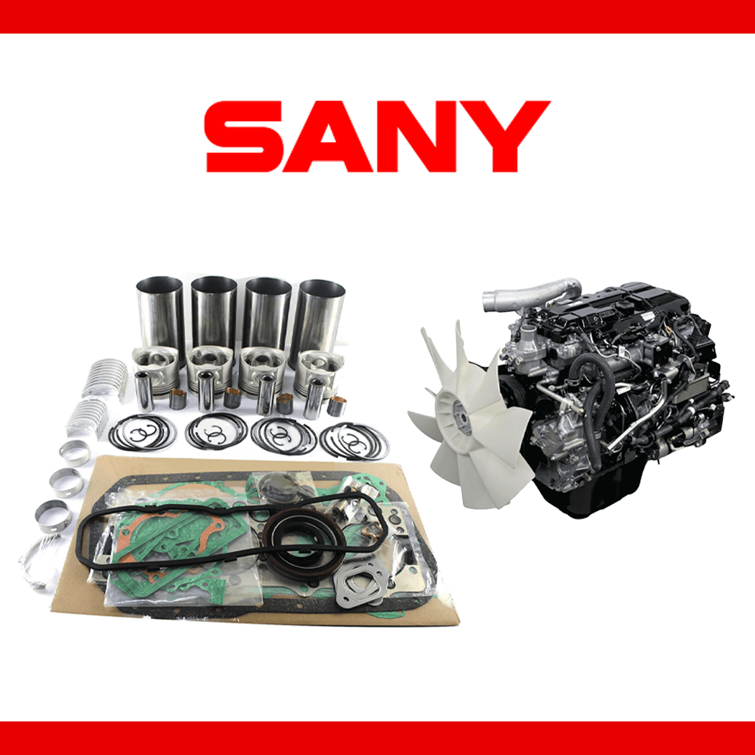 เครื่องยนต์และอะไหล่ส่วนประกอบรถขุดซานี่ (SANY)